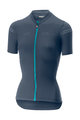 CASTELLI Cyklistický dres s krátkym rukávom - PROMESSA 2.0 LADY - modrá