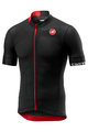 CASTELLI Cyklistický dres s krátkym rukávom - AERO RACE 4.1 SOLID - šedá