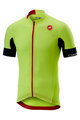 CASTELLI Cyklistický dres s krátkym rukávom - AERO RACE 4.1 SOLID - žltá