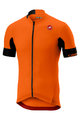 CASTELLI Cyklistický dres s krátkym rukávom - AERO RACE 4.1 SOLID - oranžová