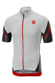 CASTELLI Cyklistický dres s krátkym rukávom - ENTRATA 3.0 - biela/červená