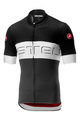 CASTELLI Cyklistický dres s krátkym rukávom - PROLOGO VI - béžová/čierna/šedá