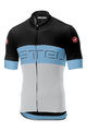 CASTELLI Cyklistický dres s krátkym rukávom - PROLOGO VI - modrá/biela/čierna