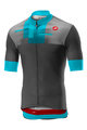 CASTELLI Cyklistický dres s krátkym rukávom - A BLOC - šedá
