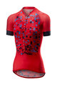 CASTELLI Cyklistický dres s krátkym rukávom - CLIMBER'S LADY - červená