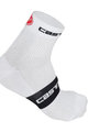 CASTELLI Cyklistické ponožky klasické - FREE 6 - biela