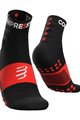 COMPRESSPORT Cyklistické ponožky klasické - TRAINING - čierna