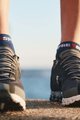 COMPRESSPORT Cyklistické ponožky členkové - PRO RACING 4.0 RUN - modrá
