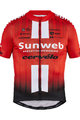 Cyklistický dres s krátkym rukávom - SUNWEB 2019 - čierna/červená/biela
