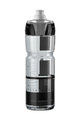Cyklistická fľaša na vodu - CRYSTAL OMBRA 750 ml - šedá/transparentná