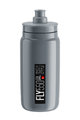 ELITE Cyklistická fľaša na vodu - FLY 550 ml - šedá