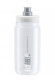Cyklistická fľaša na vodu - FLY 550 ml  - transparentná/šedá