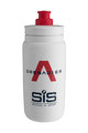 ELITE Cyklistická fľaša na vodu - FLY GRENADIERS 550ml - biela
