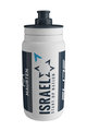 ELITE Cyklistická fľaša na vodu - FLY ISRAEL 550ml - svetlo modrá/biela