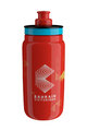 ELITE Cyklistická fľaša na vodu - FLY BAHRAIN 550ml - oranžová/červená