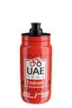 ELITE Cyklistická fľaša na vodu - UAE TEAM EMIRATES 550 ml - červená