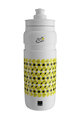 ELITE Cyklistická fľaša na vodu - FLY TDF 750ml - žltá/biela