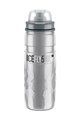 ELITE Cyklistická fľaša na vodu - ICE FLY MTB 500 ml - strieborná
