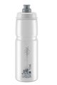 ELITE Cyklistická fľaša na vodu - JET GREEN 750 ml - transparentná