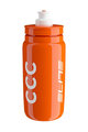 ELITE Cyklistická fľaša na vodu - CCC 2020 550 ml - oranžová