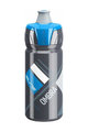 Cyklistická fľaša na vodu - OMBRA 550 ml  - šedá/modrá