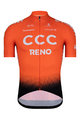 Cyklistický dres s krátkym rukávom - CCC 2019 TRAINING - oranžová