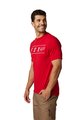 FOX Cyklistické tričko s krátkym rukávom - PINNACLE DRIRELEASE® - červená