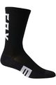 FOX Cyklistické ponožky klasické - FLEXAIR MERINO  - čierna