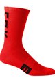 FOX Cyklistické ponožky klasické - FLEXAIR MERINO  - červená