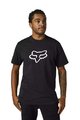 FOX Cyklistické tričko s krátkym rukávom - LEGACY FOX HEAD - čierna