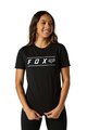 FOX Cyklistické tričko s krátkym rukávom - PINNACLE LADY - čierna