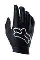 FOX Cyklistické rukavice dlhoprsté - FLEXAIR - čierna