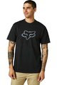 FOX Cyklistické tričko s krátkym rukávom - LEGACY FOX HEAD - čierna