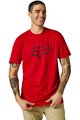 FOX Cyklistické tričko s krátkym rukávom - LEGACY FOX HEAD - červená