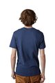 FOX Cyklistické tričko s krátkym rukávom - ABSOLUTE - modrá