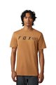FOX Cyklistické tričko s krátkym rukávom - ABSOLUTE - hnedá