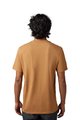 FOX Cyklistické tričko s krátkym rukávom - ABSOLUTE - hnedá