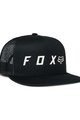 FOX Cyklistická čiapka - ABSOLUTE MESH SNAPBACK - čierna