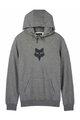 FOX mikina - FOX HEAD FLEECE PO - šedá