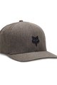 FOX Cyklistická čiapka - FOX HEAD SELECT FLEXFIT - čierna/antracitová