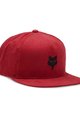 FOX Cyklistická čiapka - FOX HEAD SNAPBACK - červená