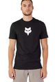 FOX Cyklistické tričko s krátkym rukávom - FOX HEAD PREMIUM - čierna