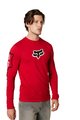 FOX Cyklistické tričko s dlhým rukávom - VIZEN DRIRELEASE® - červená