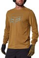 FOX Cyklistický dres s dlhým rukávom zimný - RANGER TRED - hnedá