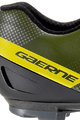 GAERNE Cyklistické tretry - CARBON HURRICANE MTB - zelená/čierna