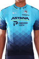 GIORDANA Cyklistický dres s krátkym rukávom - ASTANA 2021 VERO PRO - tyrkysová