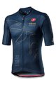 CASTELLI Cyklistický dres s krátkym rukávom - GIRO STELVIO 2020 - modrá