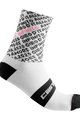 CASTELLI Cyklistické ponožky klasické - GIRO 103 - čierna/biela