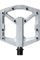 CRANKBROTHERS pedále - STAMP 2 SMALL - strieborná
