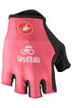 CASTELLI Cyklistické rukavice krátkoprsté - GIRO D'ITALIA - ružová